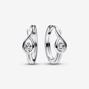 Pandora Brilliance 0.20 ct tw Earrings Sterling silver | 94163-UJDC