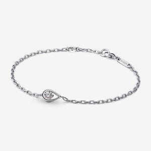 Pandora Brilliance 0.25 ct tw Necklaces Sterling silver | 41726-OFKP