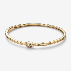 Pandora Brilliance 0.25 ct tw Necklaces White gold | 40395-PZEU