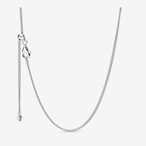 Pandora Curb Chain Necklaces Rose gold plated | 23954-SGZH