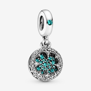 Pandora Dazzling Clover Dangle Charms Sterling silver | 12347-LIEH