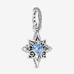 Pandora Disney Cinderella Blue Star Pendants Sterling silver | 03162-YOIJ