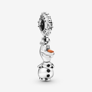 Pandora Disney Frozen Olaf Dangle Charms Sterling silver | 84605-ZMWI