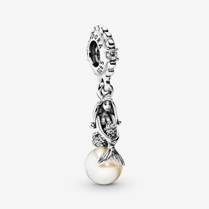 Pandora Disney Luminous Ariel Dangle Charms Sterling silver | 39714-XDGF
