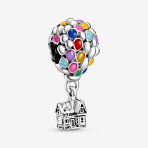 Pandora Disney Pixar Up House & Balloons Dangle Charms Sterling silver | 89046-JRXB
