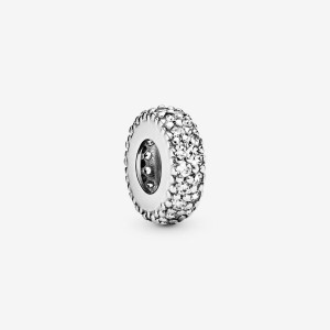 Pandora Inspiration Within with Clear CZ Spacer Charms Sterling silver | 29517-CNZI