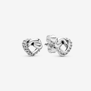 Pandora Knotted in Stud Earrings Sterling silver | 25819-ZDLC
