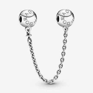 Pandora Logo Safety Chains Sterling silver | 12438-WILP