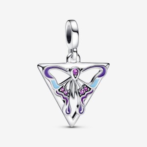 Pandora ME Butterfly Medallion Pendants Sterling silver | 58417-CLIR