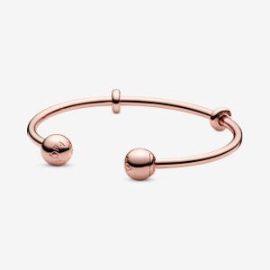 Pandora Moments Open Charm Holders Rose gold plated | 10927-AJTH