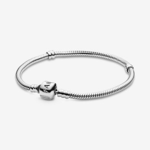 Pandora Moments Snake Charm Holders Sterling silver | 26750-AHSF