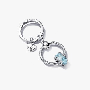 Pandora Moments Snowflake Key Charm Holders Multicolor | 49723-JYGH