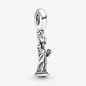 Pandora New York Statue of Liberty Dangle Charms Sterling silver | 37491-GUWM