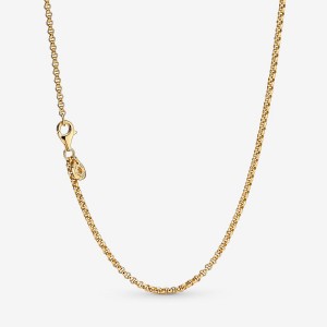 Pandora Rolo Chain Necklaces Sterling silver | 42867-RXIS