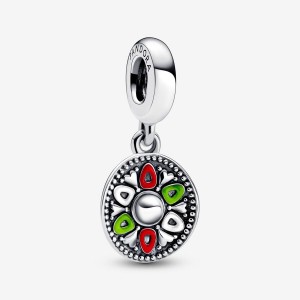 Pandora Sombrero Hat Dangle Charms Sterling silver | 60945-TSYW