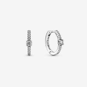Pandora Sparkling Pendant Necklaces Sterling silver | 17069-ENJX
