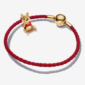 Pandora Winnie the Pooh Red Charm Holders Multicolor | 64173-KSQI