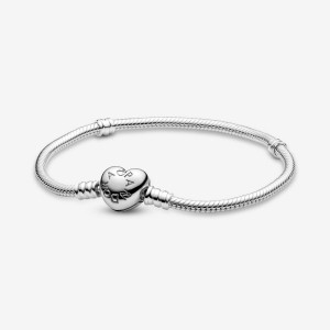 Pandora with Clasp Charm Bracelets Two-tone | 14809-DBFM