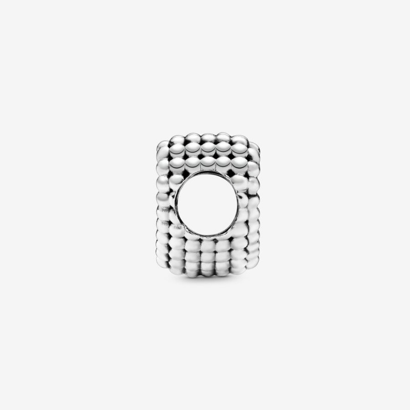 Pandora Beaded Open Charms Sterling silver | 37042-TPWG