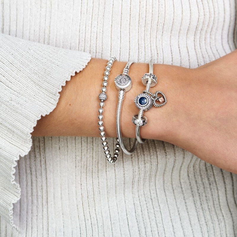 Pandora Beads & Pave Non-charm Bracelets Rose gold plated | 90265-ZNTA
