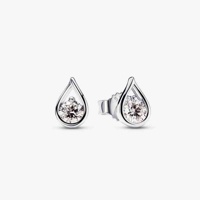 Pandora Brilliance 0.20 ct tw Earrings Sterling silver | 06738-RUSE