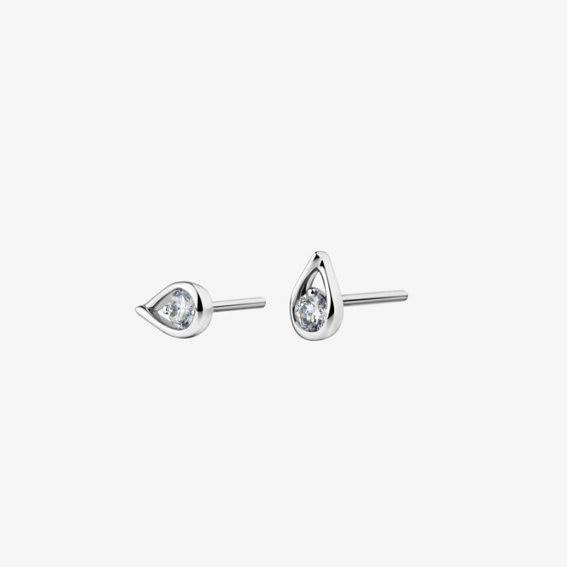 Pandora Brilliance 0.20 ct tw Lab-Created Diamond Earrings Sterling silver | 07563-KNWT