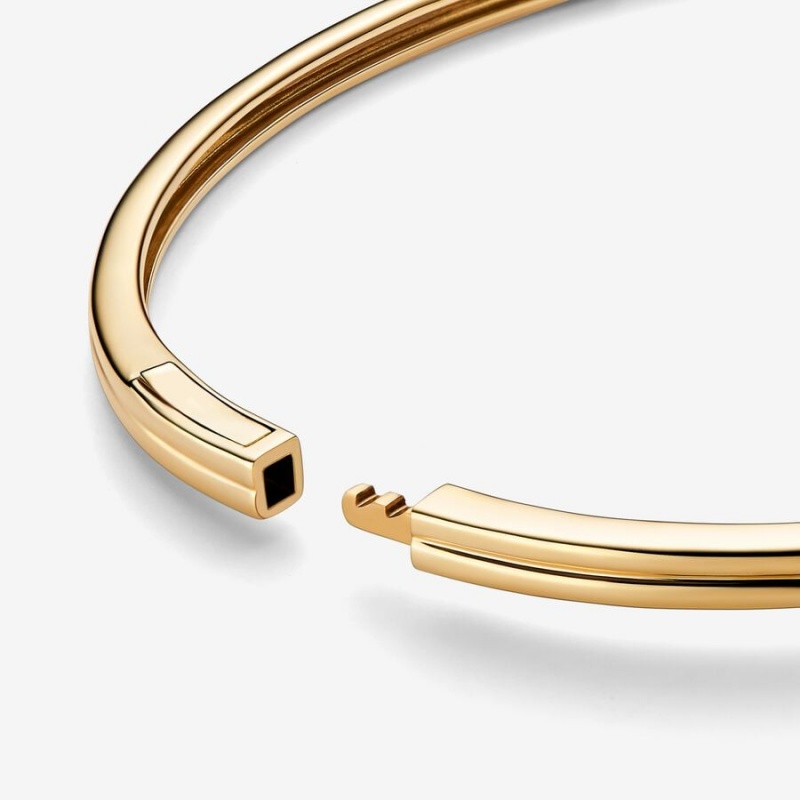 Pandora Brilliance 0.25 ct tw Bracelets Gold | 61520-MGUC