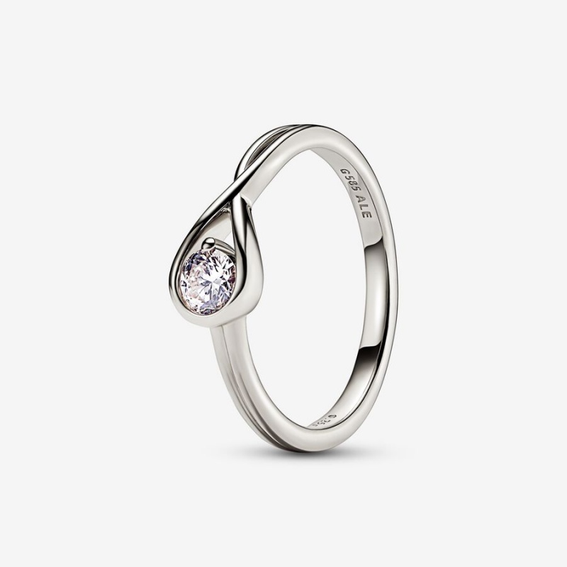 Pandora Brilliance 0.25 ct tw Lab-Created Diamond Rings Gold | 36587-TZKG