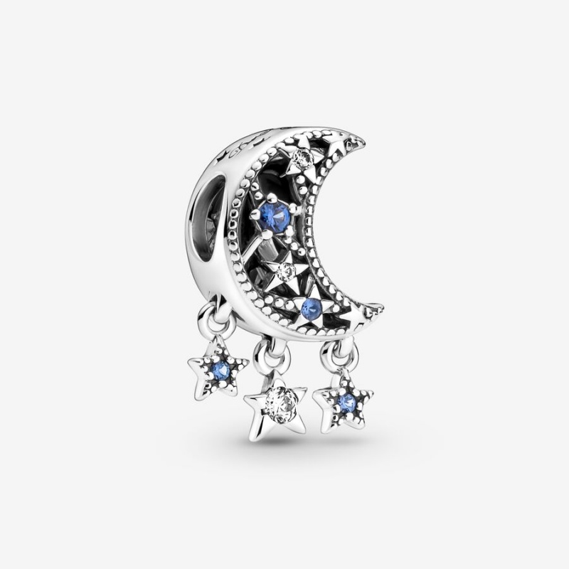 Pandora Celestial Bleu Charm Holders Multicolor | 30589-CRQB