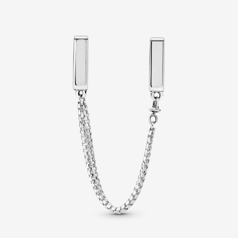 Pandora Clip Safety Chains Gold plated | 06392-FNAQ