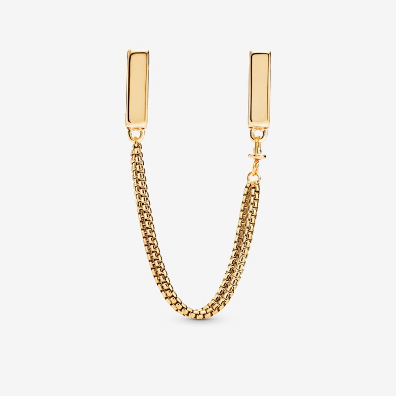 Pandora Clip Safety Chains Rose gold plated | 07193-EAJK
