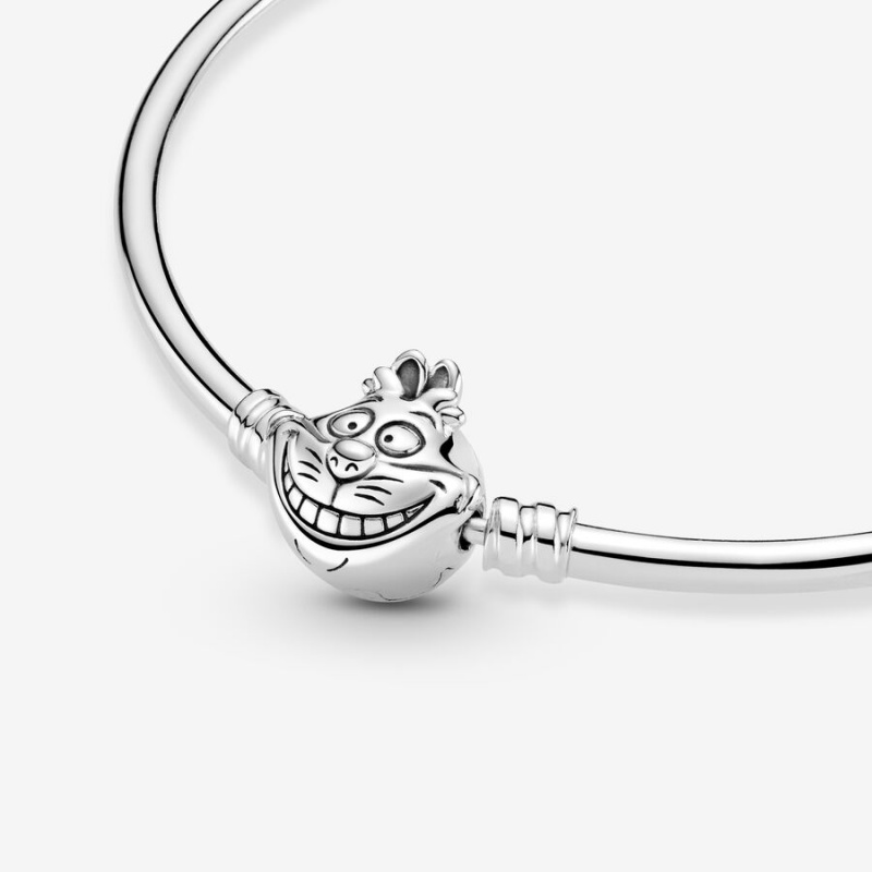 Pandora Disney Alice in Wonderland Cheshire Cat Clasp Moments Charm Holders Sterling silver | 63124-OJHR