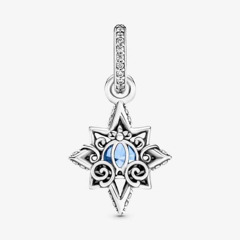 Pandora Disney Cinderella Blue Star Pendants Sterling silver | 03162-YOIJ