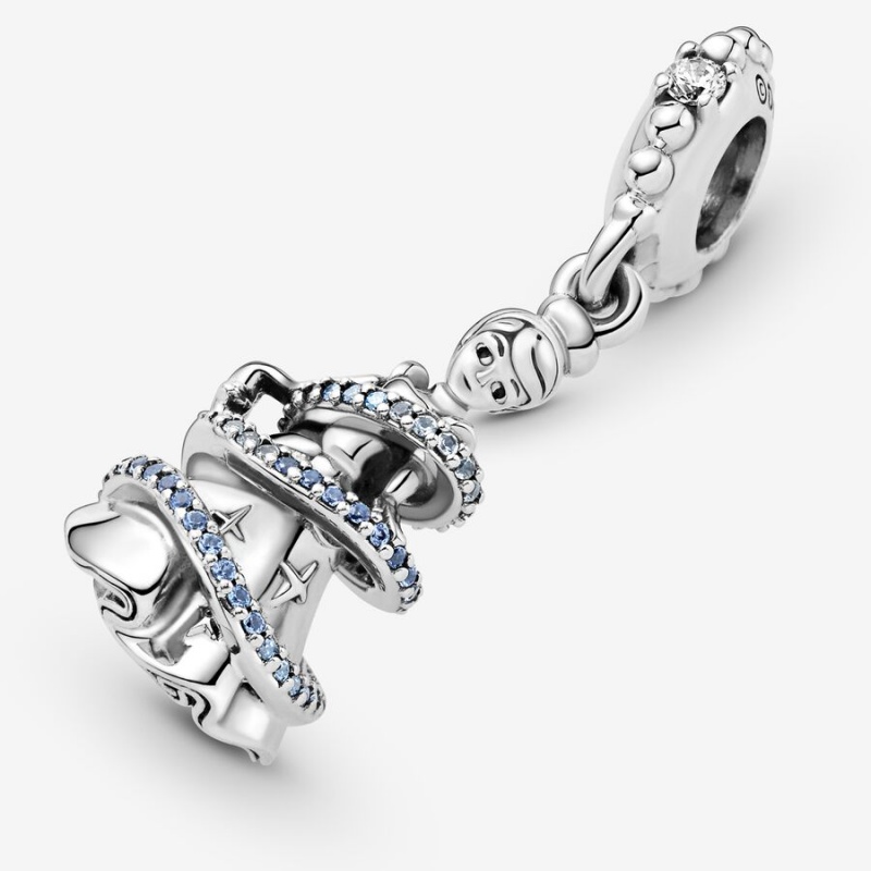 Pandora Disney Cinderella Magical Moment Dangle Charms Sterling silver | 61547-YBUS