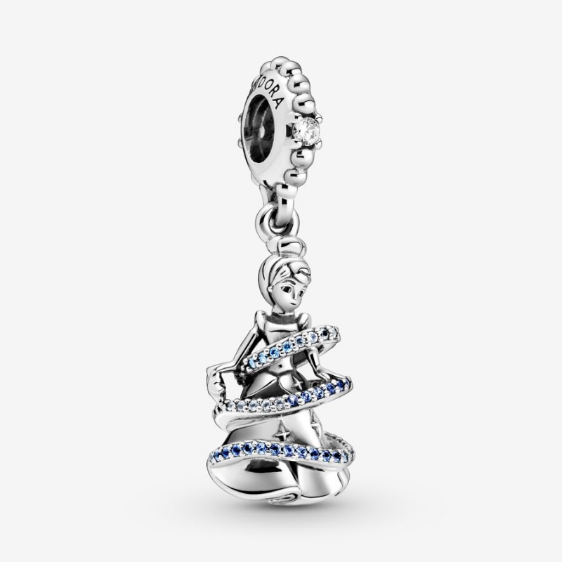 Pandora Disney Cinderella Magical Moment Dangle Charms Sterling silver | 61547-YBUS