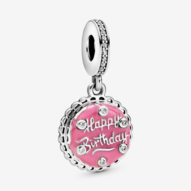 Pandora Happy Birthday To You Charm Holders Multicolor | 96703-RPVD