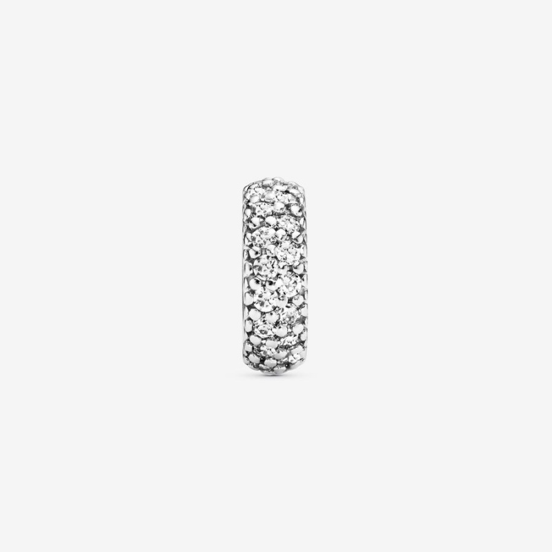 Pandora Inspiration Within with Clear CZ Spacer Charms Sterling silver | 29517-CNZI
