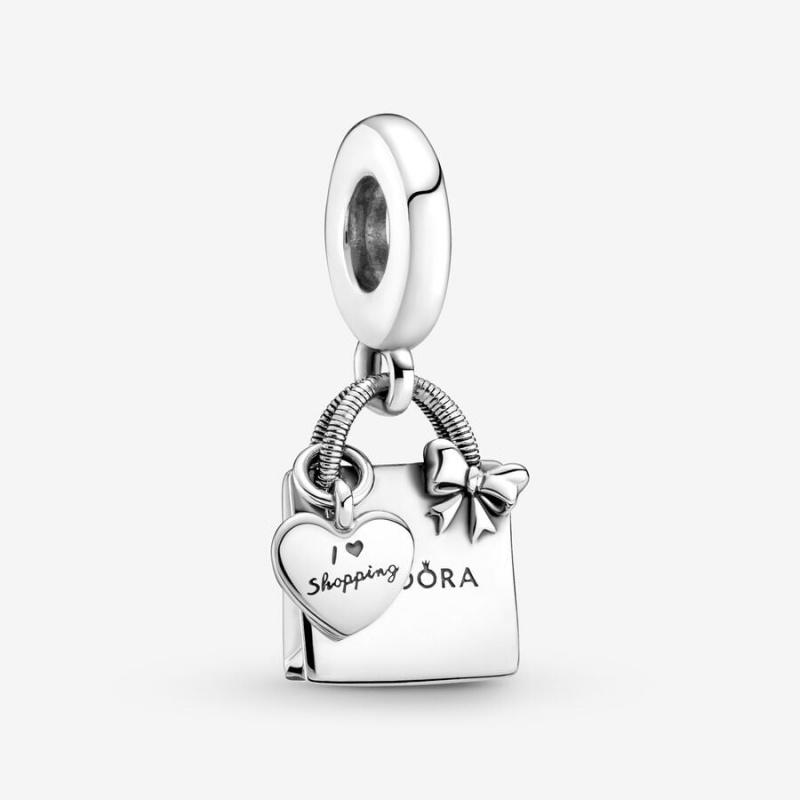Pandora Jetsetters Charm Holders Sterling silver | 23896-DNWY