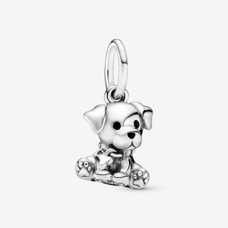 Pandora Labrador Puppy Dangle Charms Sterling silver | 51903-FMWE