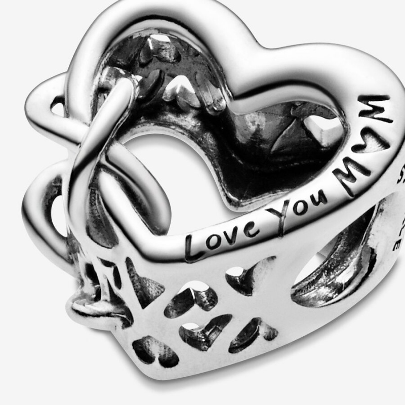 Pandora Love You Mum Infinity Charms Sterling silver | 59843-SQKD