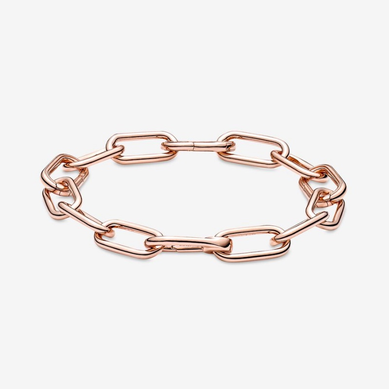Pandora ME Chain Necklaces Rose gold plated | 03654-KPZR