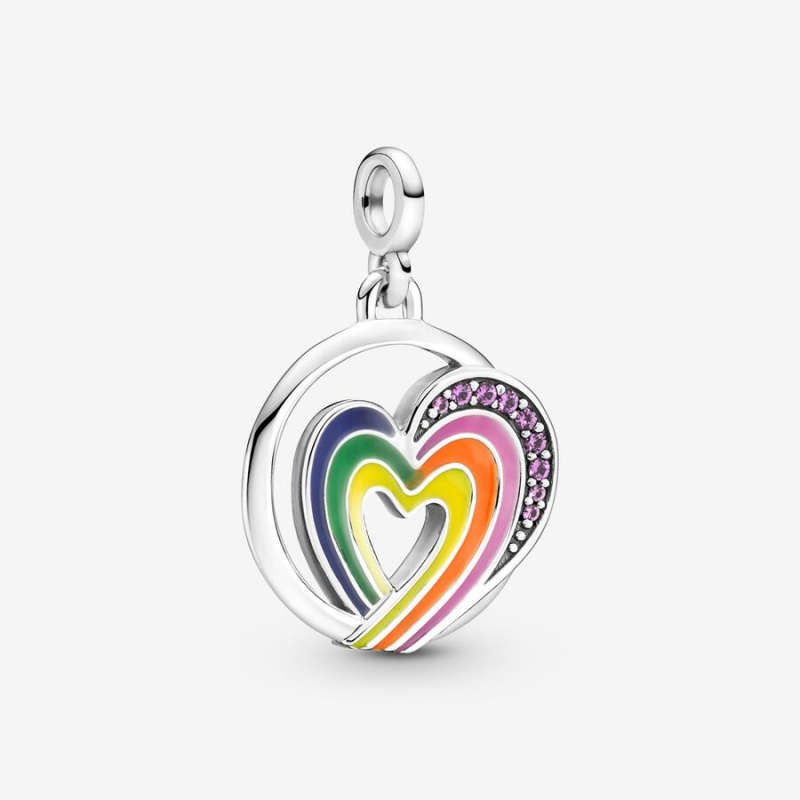 Pandora ME Rainbow Link Bracelets Multicolor | 64183-XHTV