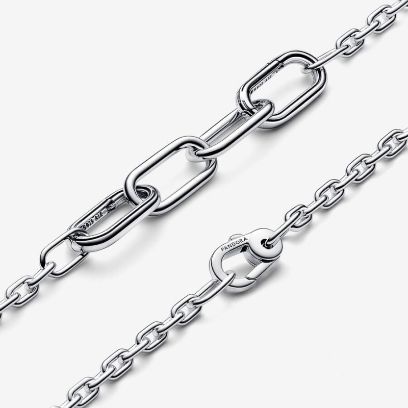 Pandora ME Slim Link Bracelets Sterling silver | 10827-NVYK