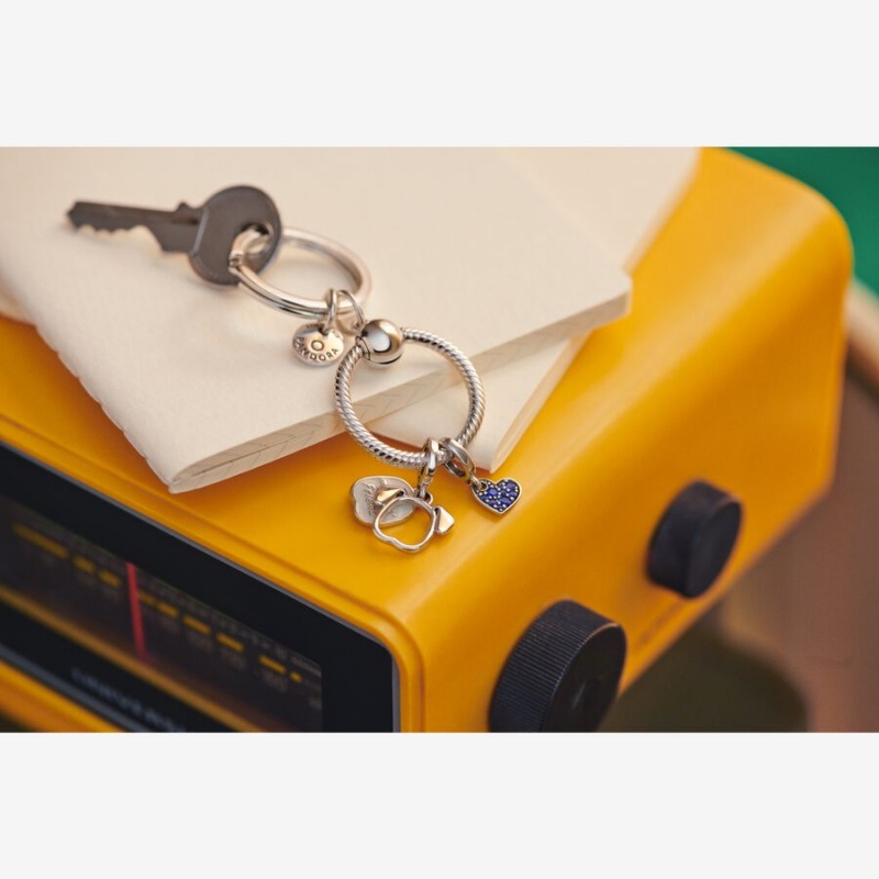 Pandora Moments Key Charm Holders Sterling silver | 27805-GTBQ