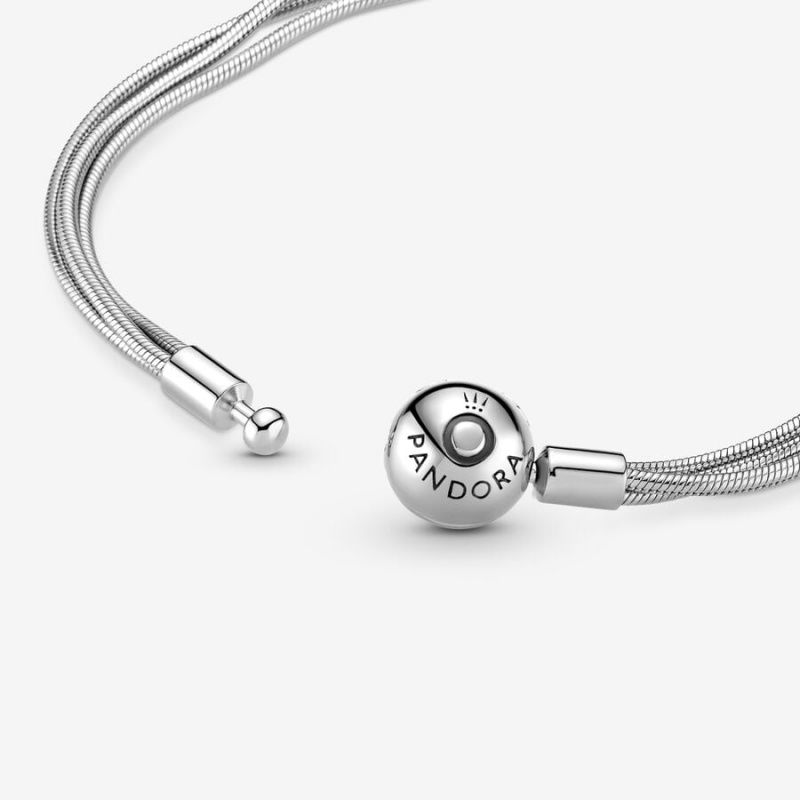 Pandora Moments Multi Snake Charm Holders Sterling silver | 29618-TYDW
