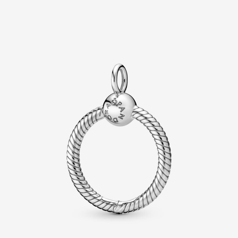 Pandora Moments Small O Charm Pendants Sterling silver | 85126-CBNH