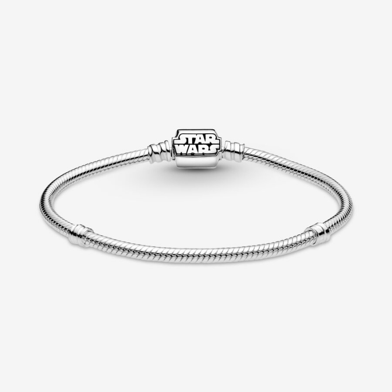Pandora Moments Star Wars Snake Clasp Charm Holders Sterling silver | 94576-SUTF