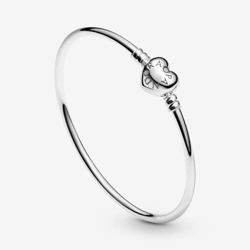 Pandora Moments with Logo Clasp Charm Bracelets Sterling silver | 21950-GFDL