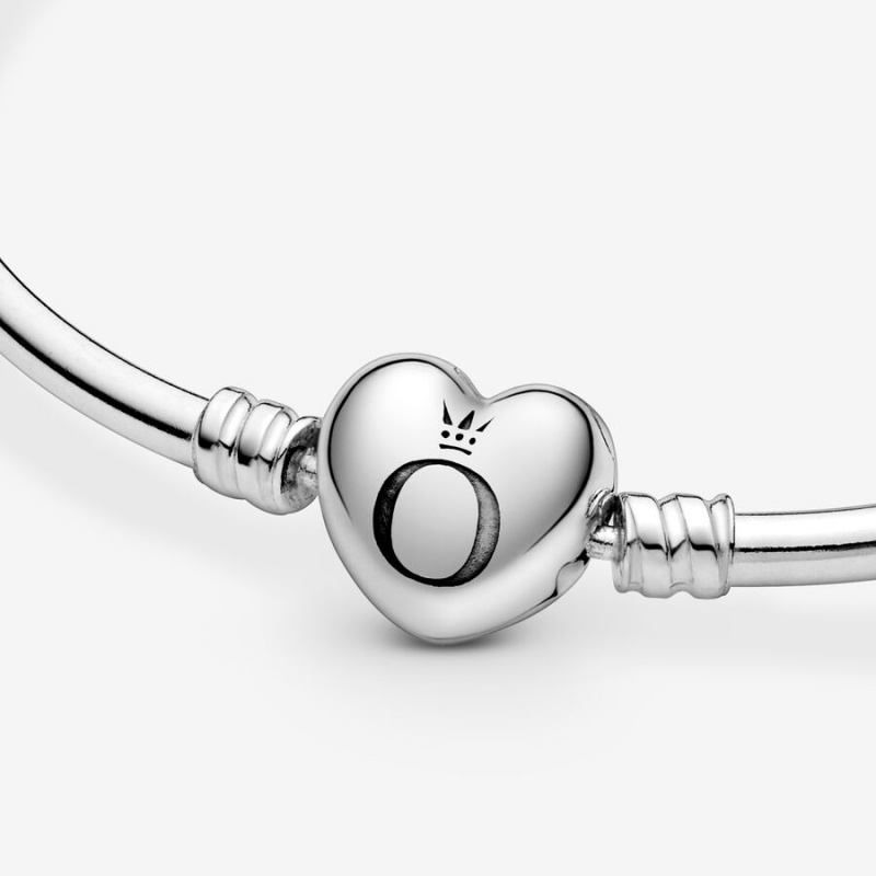 Pandora Moments with Logo Clasp Charm Bracelets Sterling silver | 21950-GFDL