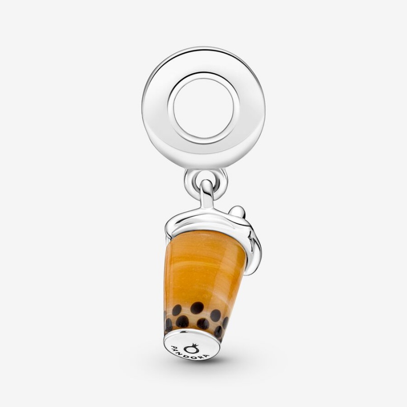 Pandora Murano Glass Bubble Tea Dangle Charms Sterling silver | 03487-LNRW